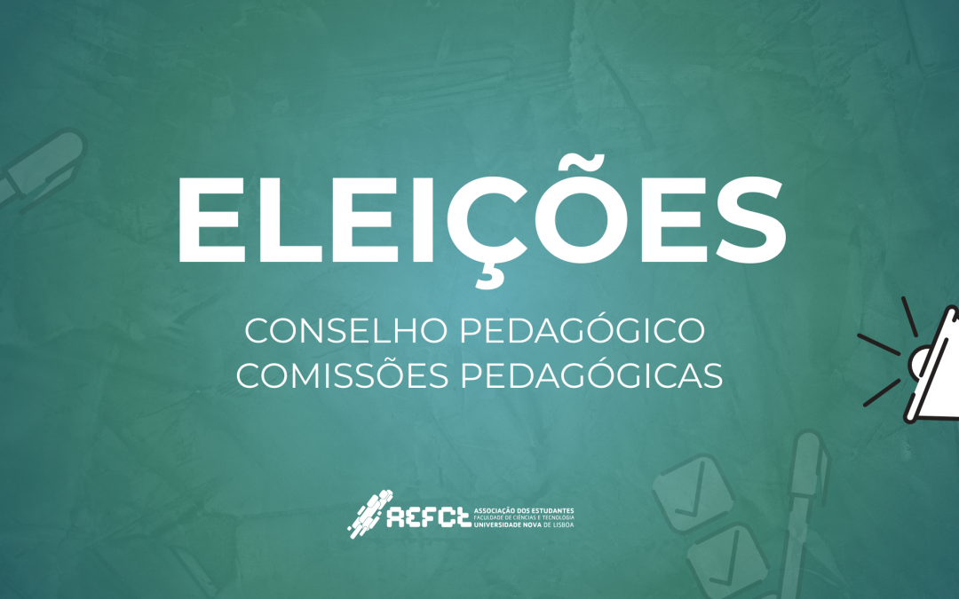 Eleições dos Representantes dos Estudantes das Comissões Pedagógicas e no Conselho Pedagógico 2024/25