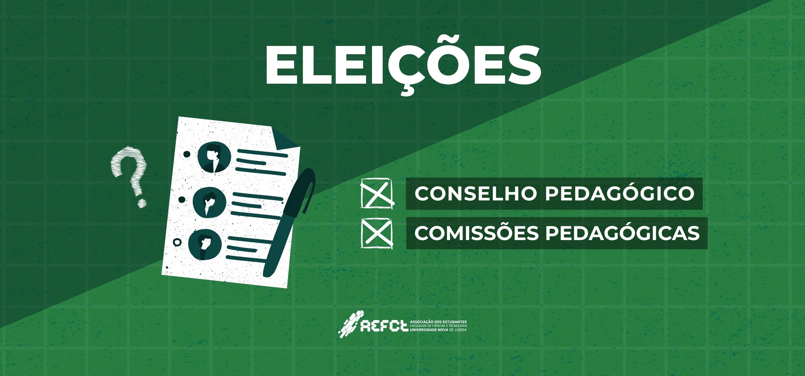 Eleições dos Representantes dos Estudantes nas Comissões Pedagógicas e no Conselho Pedagógico 2025/26